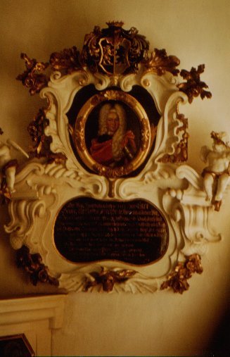 Grabdenkmal in der Regnitzlosauer Kirche