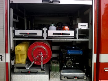 Gerteraum 5 Feuerwehrfahrzeug LF 8