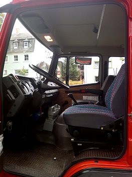 Maschinistenplatz Feuerwehrfahrzeug LF 8