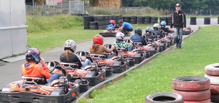 Kartfahren 2012