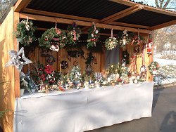 Verkaufsstand Bastelarbeiten