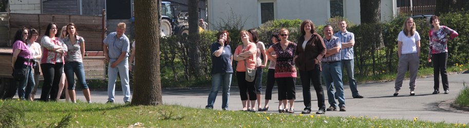 Maibaum aufstellen